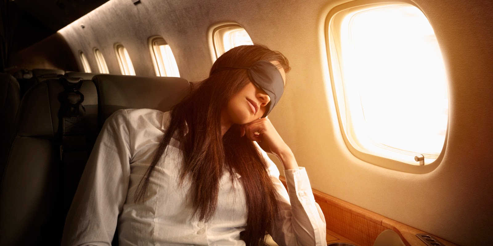 sleep on plane
