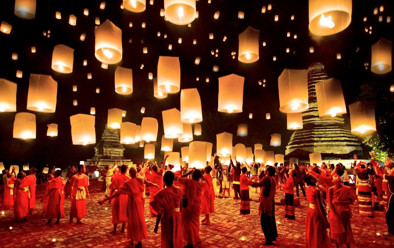 Đến Chiang Mai tham dự lễ hội hoa đăng đẹp như cổ tích