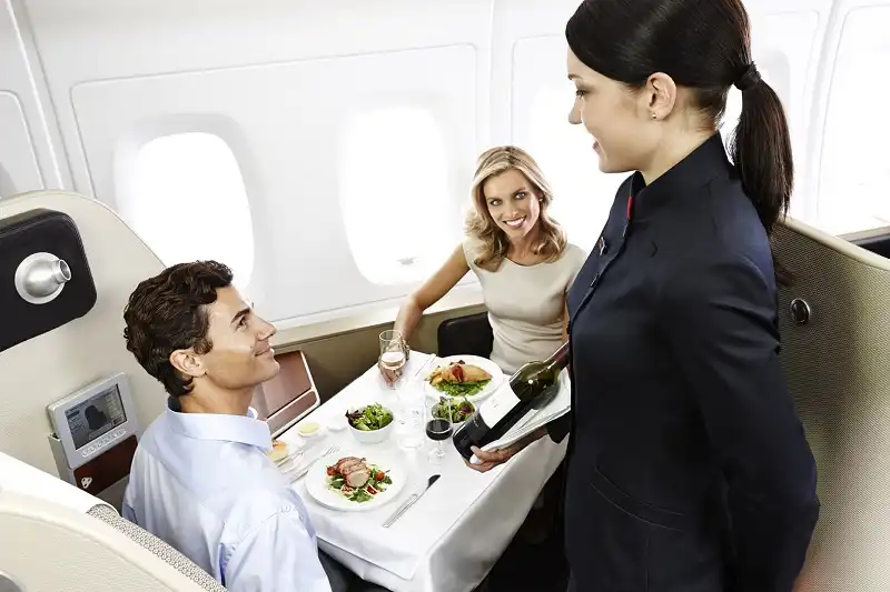 Đánh giá chất lượng ghế hạng thương gia hãng hàng không Qantas 8 wanderlusttips-qantas-airlines-4
