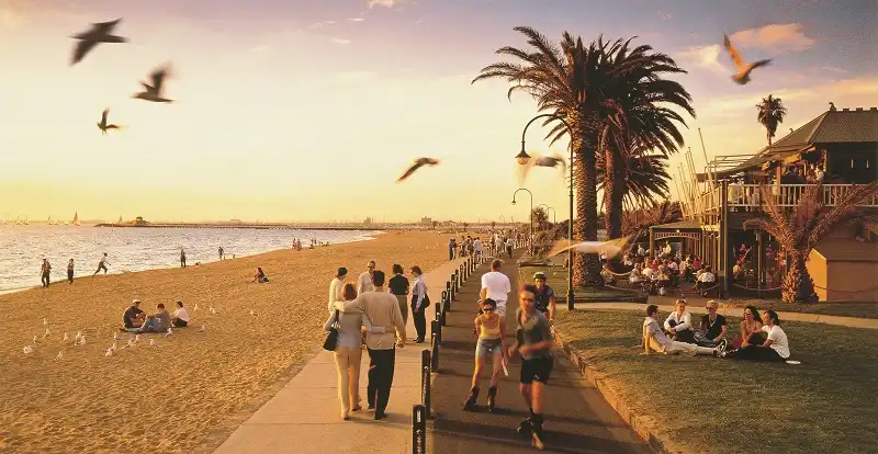 Những trải nghiệm không thể bỏ qua khi đến Melbourne 9 St Kilda Foreshore