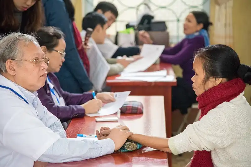 Chương trình khám bệnh và phát thuốc miễn phí tại xã Ngọc Thanh 7 HVG_7809