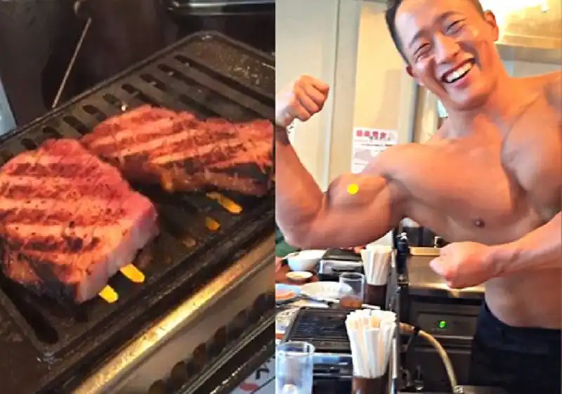 Choáng với mỹ nam cơ bắp bán thịt nướng ở nhà hàng Nhật Bản 5 wanderlusttips-choang-ngop-nha-hang-tuyen-toan-my-nam-co-bap