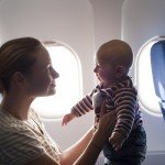 GETTY N 120910 MotherAndBabyOnAirplane