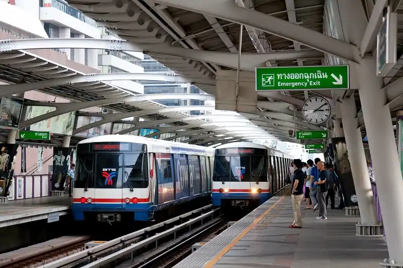 Đường sắt trên cao ở Bangkok được lòng du khách quốc tế 5 Đường Sky Train tại Thái Lan.