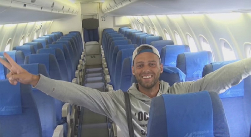 Chuyến bay tới đảo Boracay chỉ có duy nhất một hành khách