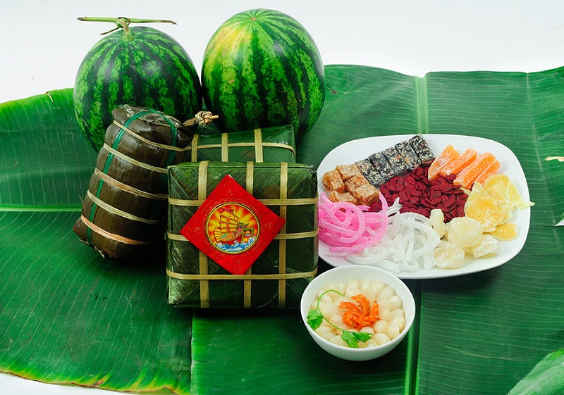 Nếm thử bánh chưng trên khắp các vùng miền