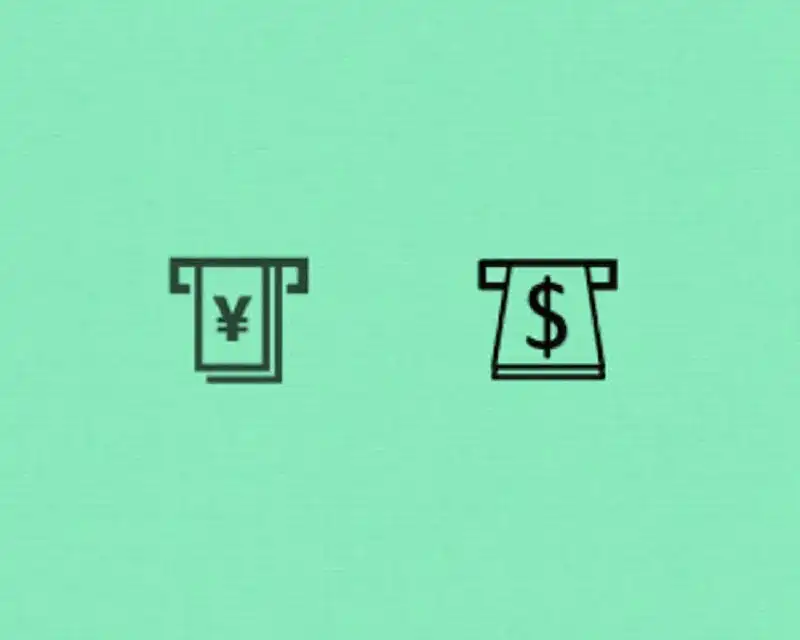 Nhật Bản thay thế các ký hiệu trong bản đồ du lịch 10 Biểu tượng đổi tiền ngoại tệ cũ (trái) và mới (phải).