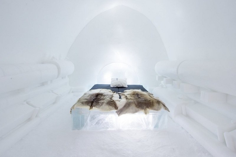 Chiêm ngưỡng khách sạn băng Ice Hotel tại Thụy Điển