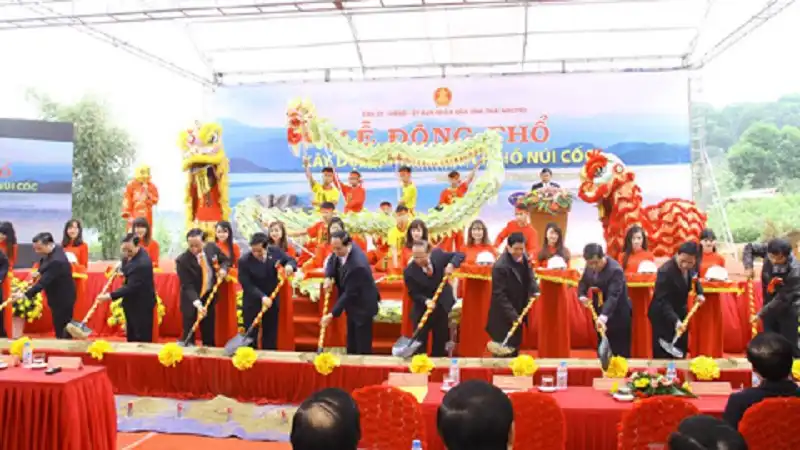 Khởi động dự án Khu du lịch Hồ Núi Cốc 6 Du an Khu du lich Ho Nui Coc-wanderlusttips