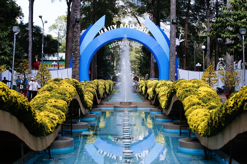 Khai mạc hội hoa xuân Tao Đàn