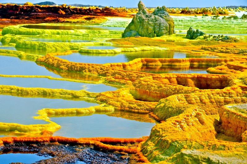 Kì bí sắc màu Dallol