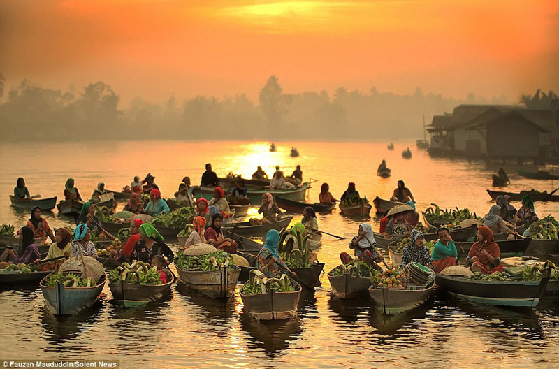 Ấn tượng chợ nổi Lok Baintan, Indonesia 5 chua di chua biet cho noi o indonesia wanderlusttips 1