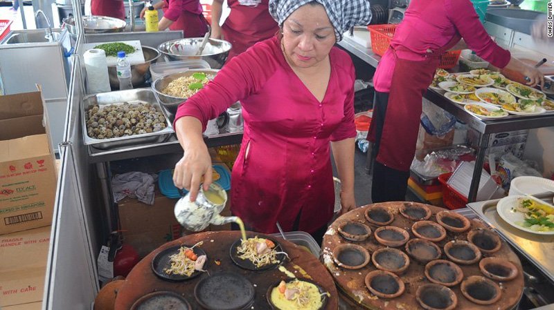 Bánh xèo được yêu thích nhất ở Hội nghị ẩm thực đường phố thế giới