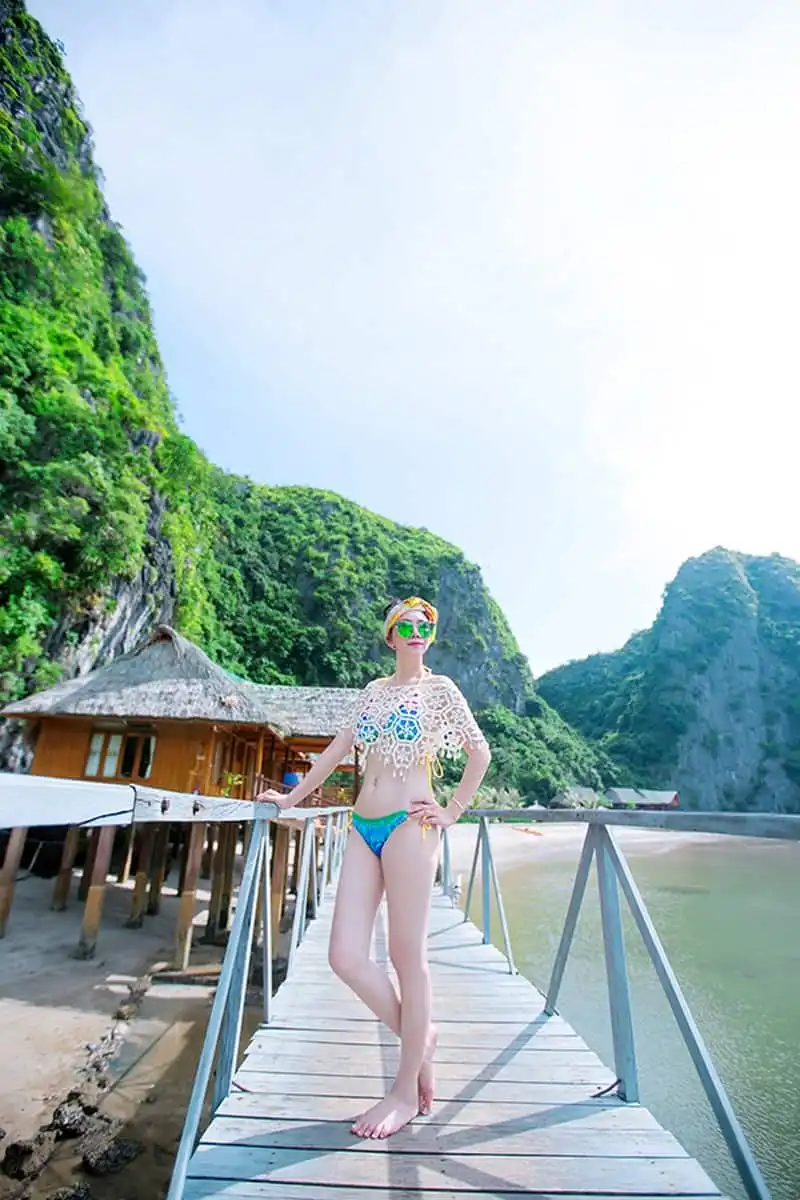 Hoa hậu Mỹ Vân đẹp rạng rỡ trong ảnh quảng bá du lịch Nam Cát - Cát Bà 7 wanderlust-tips-hoa-hau-my-van-dep-rang-ro-trong-bo-anh-quang-ba-du-lich-nam-cat-cat-ba3