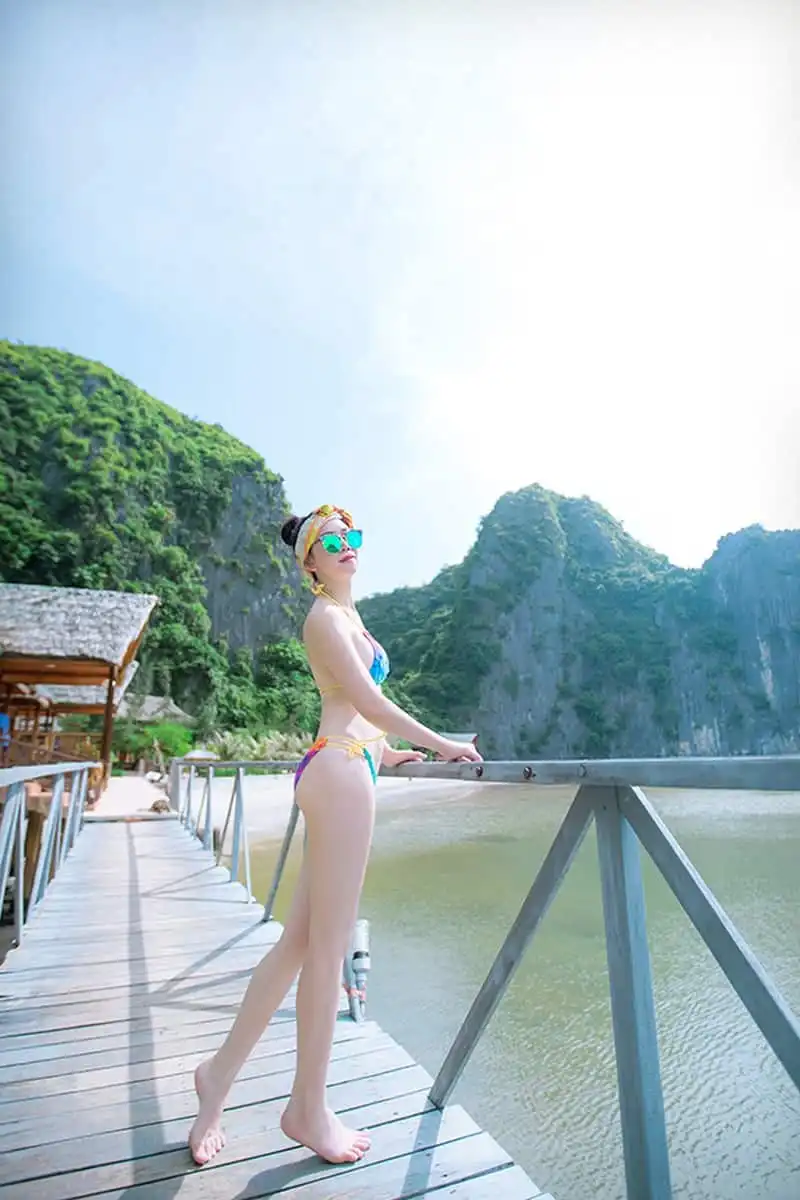 Hoa hậu Mỹ Vân đẹp rạng rỡ trong ảnh quảng bá du lịch Nam Cát - Cát Bà 9 wanderlust-tips-hoa-hau-my-van-dep-rang-ro-trong-bo-anh-quang-ba-du-lich-nam-cat-cat-ba5