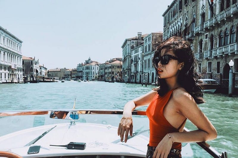 Hoa hậu Kỳ Duyên:  “Paris đã đẹp, Venice còn đẹp hơn bội phần”