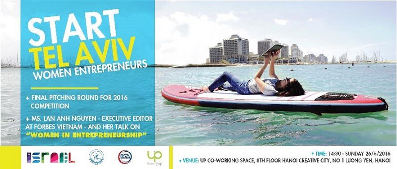 Vị thế phái nữ qua cuộc thi Start Tel Aviv 2016 với chủ đề "Phụ nữ khởi nghiệp" 5 wanderlust tips Start Tel Aviv 2016