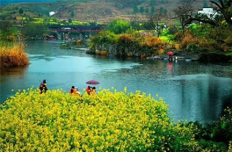 Ngỡ ngàng trước vẻ đẹp của "ngôi làng quyến rũ nhất Trung Quốc" 9 Cuối thu, đầu đông là thời điểm lý tưởng nhất để chiêm ngưỡng trọn vẹn vẻ đẹp của làng Wuyuan.