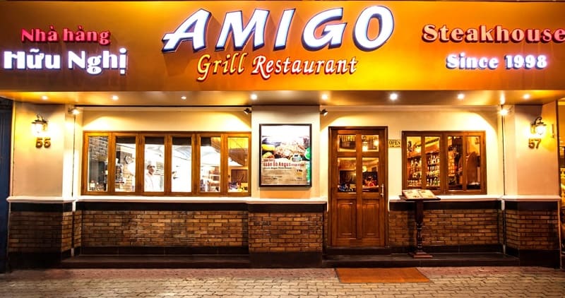 Amigo Grill lọt top 10 nhà hàng hàng đầu Việt Nam