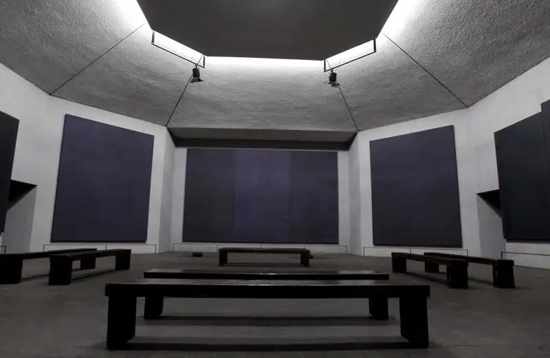 Rothko Chapel, 1409 Sul Ross, shown Tuesday, Dec. 13, 2011, in Houston had its 40 anniversary this year. ( Melissa Phillip / Houston Chronicle )