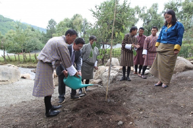 wanderlust tips Miharu Garden vuon Nhat Ban trong long Bhutan 1