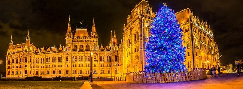 Sắc màu Giáng sinh ở Budapest