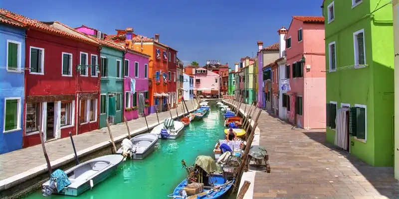 colorful Burano