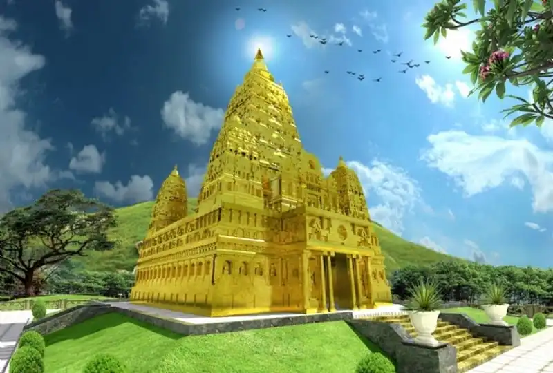 Sẽ có Đại bảo tháp bằng 300 tấn đồng nguyên chất dát vàng tại Chùa Ba Vàng 5 wanderlust-tips-se-co-dai-bao-thap-bang-300-tan-dong-vang-nguyen-chat-tai-chua-ba-vang-3