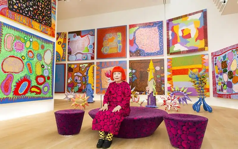Triển lãm nghệ thuật của Yayoi Kusama tại Bảo tàng Seattle Art 5 wanderlust tips trien lam nghe thuat cua yayoi kusama tai bao tang seattle art4