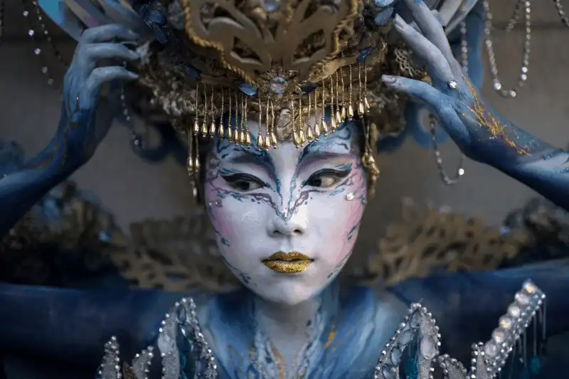 Du khách đổ về Hàn Quốc tham dự Lễ hội bodypainting quốc tế 6 wanderlust tips du khach ve han quoc tham du le hoi ve tranh tren co 3