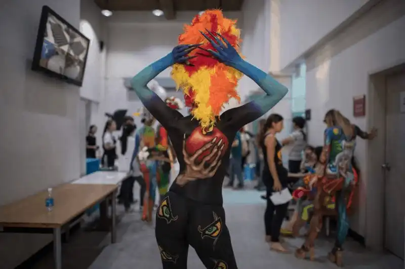 Du khách đổ về Hàn Quốc tham dự Lễ hội bodypainting quốc tế 10 wanderlust tips du khach ve han quoc tham du le hoi ve tranh tren co 6
