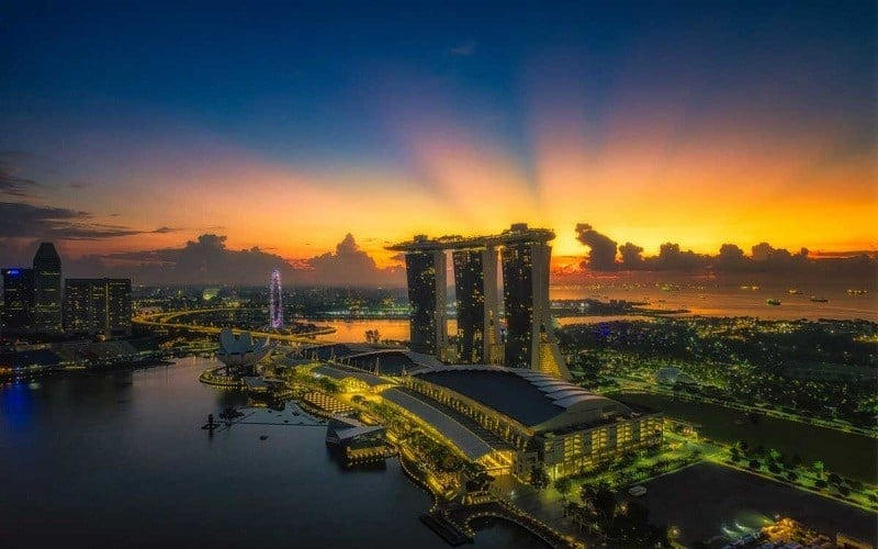 wanderlust tips tuong voi ve dep ngan nap cua singapore nhin tu tren cao 4