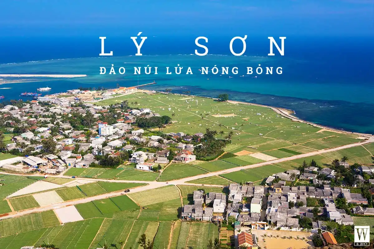 wanderlust tips Ly Son dao nui lua nong bong
