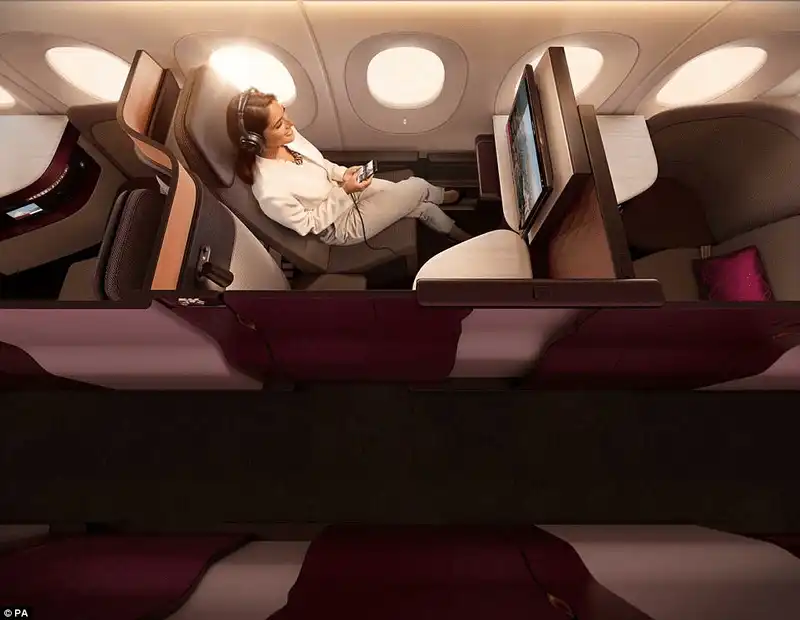 Qatar Airways cung cấp giường đôi trên khoang hạng thương gia 9 wanderlust tips qatar airways cung cap giuong doi tren khoang hang thuong gia 6