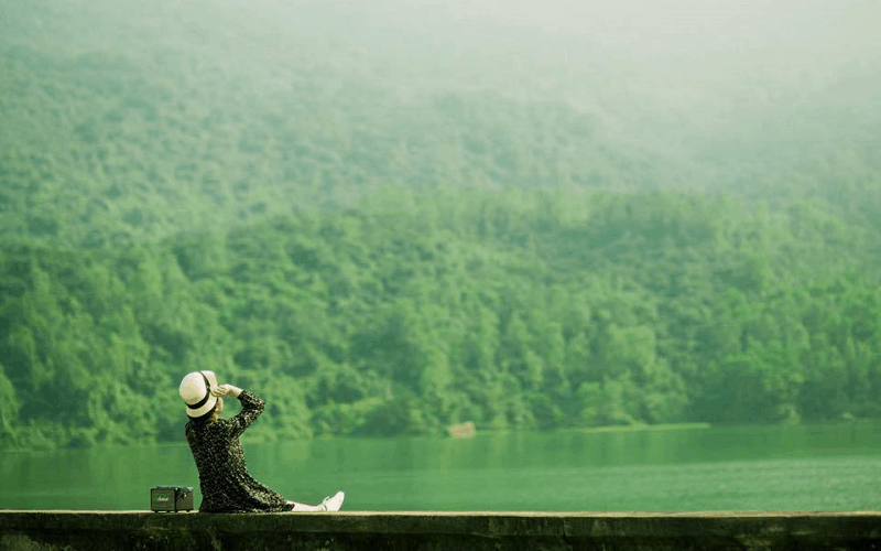 Tới Hà Tĩnh đừng quên “sống ảo” ở đập Xuân Hoa mộng mơ