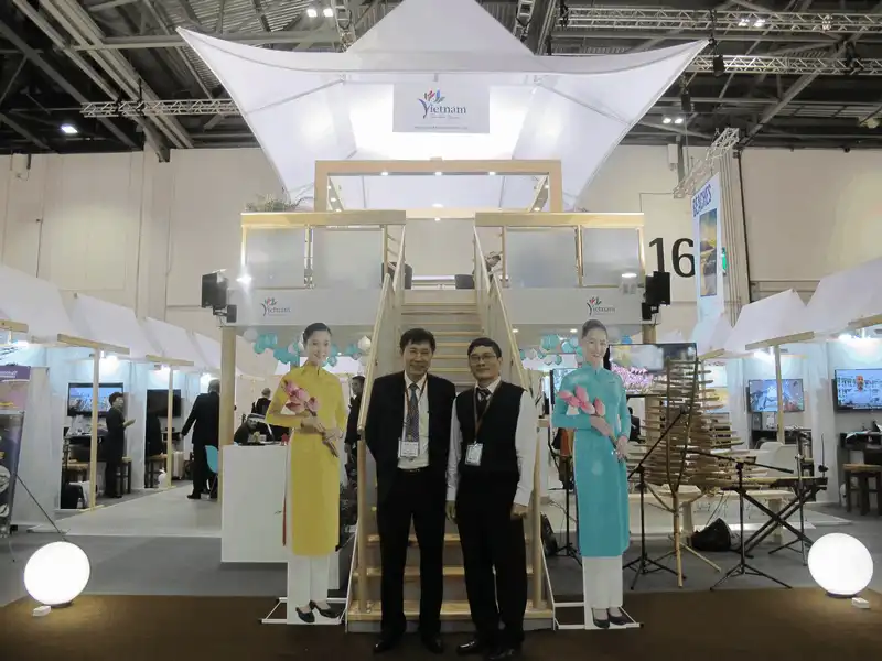 wanderlust tips an tuong Du lich Viet Nam tai Hoi cho du lich The gioi WTM 20171