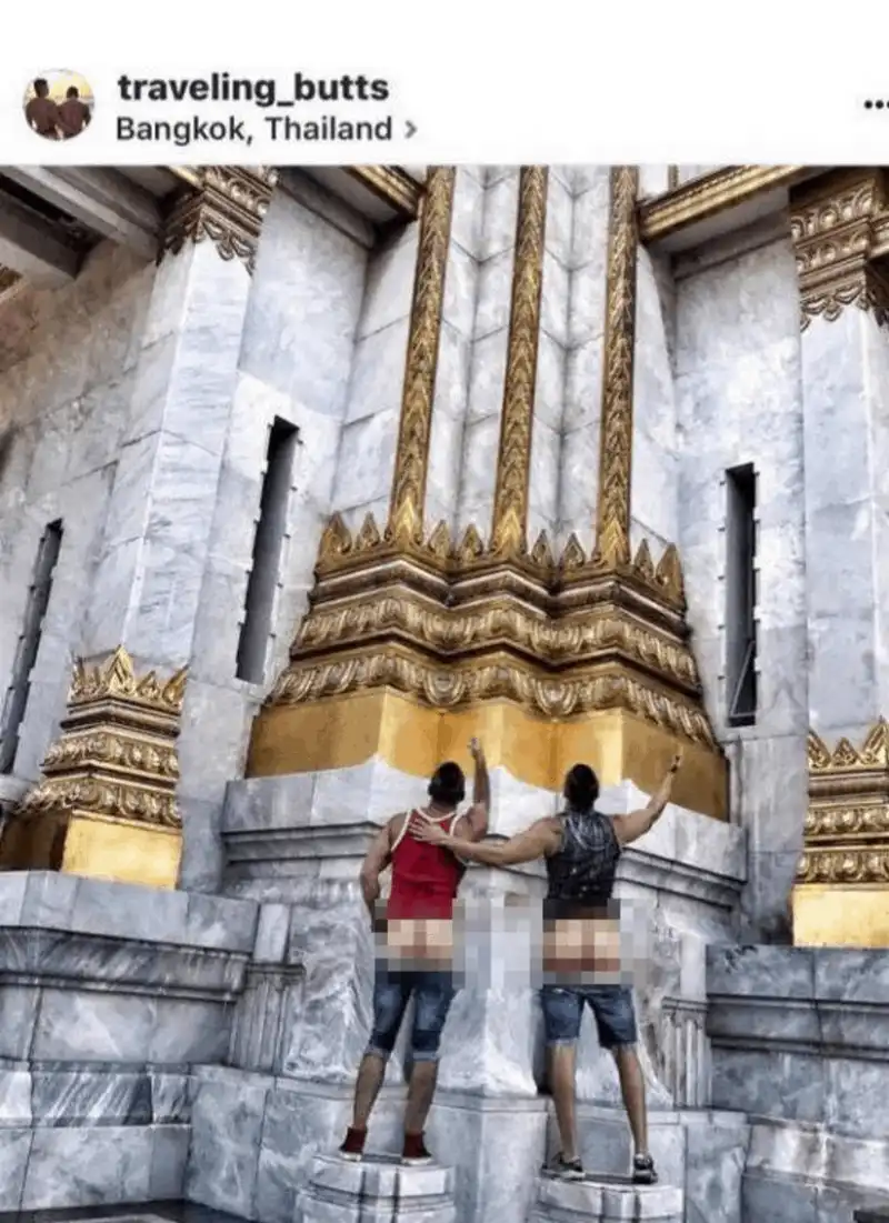 Du khách bị bắt vì chụp ảnh phản cảm khoe vòng 3 tại ngôi đền ở Thái Lan 6 wanderlust tips du khach bi bat vi chup anh phan cam khoe vong 3 tai ngoi den o thai lan 2