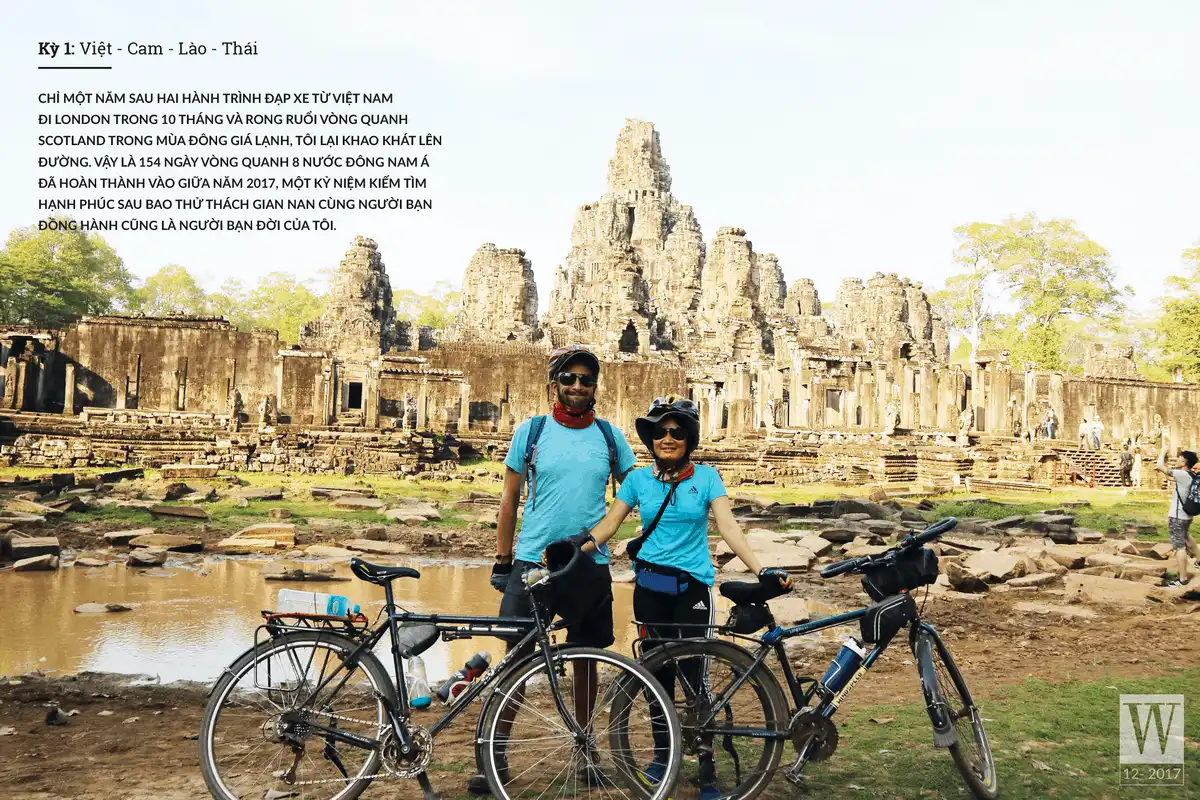 wanderlust tips Ky su trang mat 154 ngay dap xe qua 8 nuoc Dong Nam A1