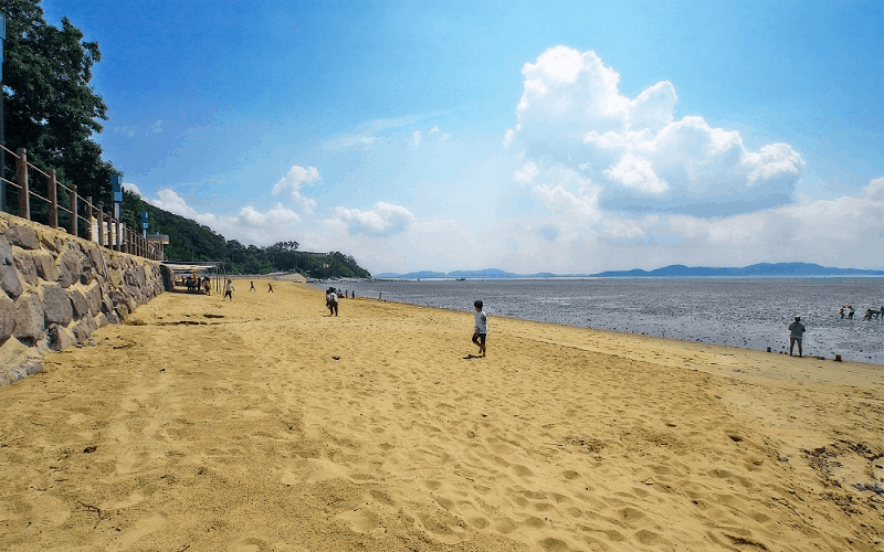 Du khách vừa tắm biển vừa lo dẫm phải mìn tại bãi biển Hàn Quốc Du khách vừa tắm biển vừa lo dẫm phải mìn tại bãi biển Hàn Quốc