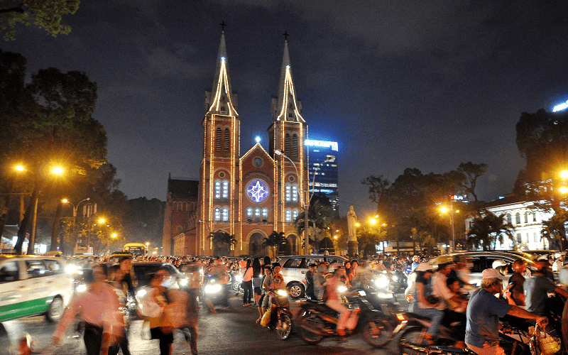 Gợi ý 7 địa điểm đón Giáng sinh ở TP HCM