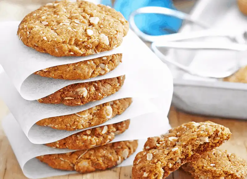 New Zealand: 6 món ăn đặc trưng 7 ANZAC Biscuit là món ăn nổi tiếng tại new Zealand