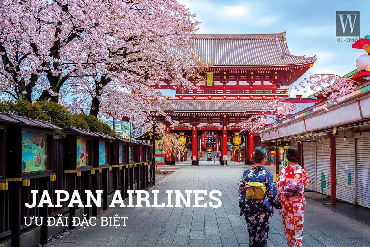 wanderlust tips Japan Airlines tung uu dai dac biet mung nam moi