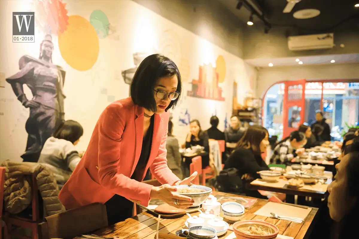 Từng bánh bánh đa cua An Biên được chế biến cầu kỳ