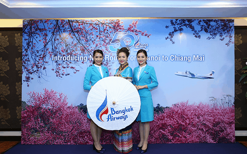 wanderlust tips Bangkok Airways ra mat duong bay thang Ha Noi Chiang Mai dau tien6