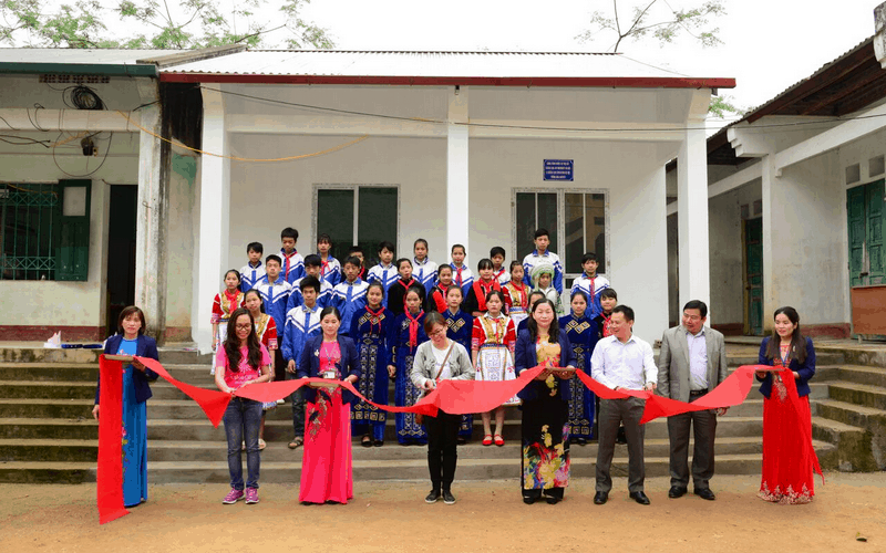 Sheraton Hanoi và JW Marriott Hanoi khánh thành bếp ăn từ thiện cho trường THCS Ngọc Động