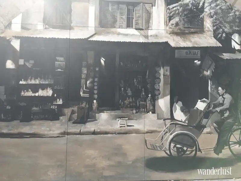 Wanderlust Tips ngam Ha Noi xua qua bich hoa tren pho Phung Hung 13