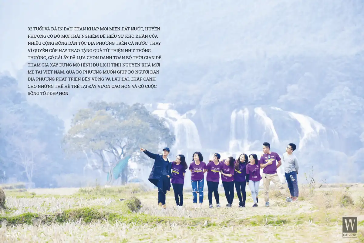 wanderlust tips huyen phuong co gai day tam huyet voi mo hinh du lich tinh nguyen tai viet nam 3