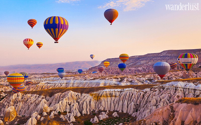 Cappadocia: Xứ sở khinh khí cầu tuyệt diệu ở miền trung Thổ Nhĩ Kỳ