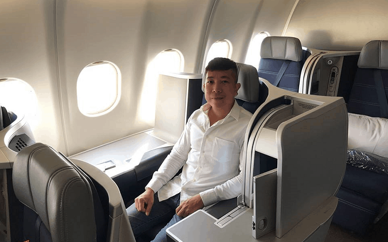 Trải nghiệm hạng thương gia Vietnam Airlines trên máy bay Airbus A350