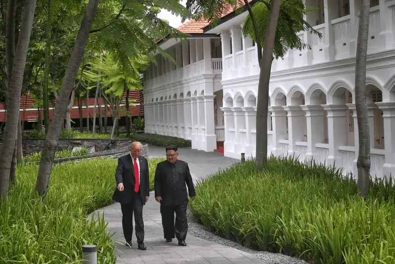 Tạp chí du lịch Wanderlust Tips Capella khách sạn diễn ra cuộc gặp gỡ lịch sử giữa Trump và Kim